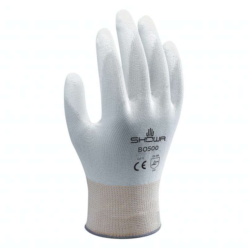 13 GAUGE NYLON WHITE GLOVE, 72PR/CA